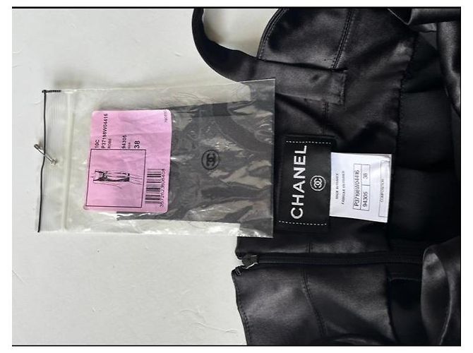 Chanel Seidenkleid Schwarz - Ansicht 17