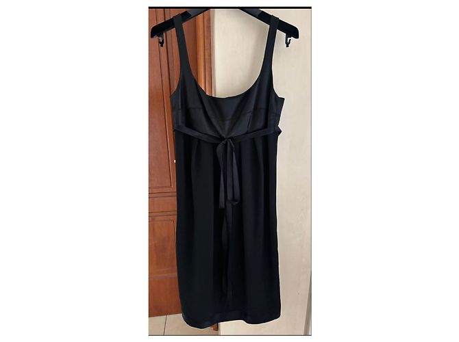 Chanel Seidenkleid Schwarz - Ansicht 2