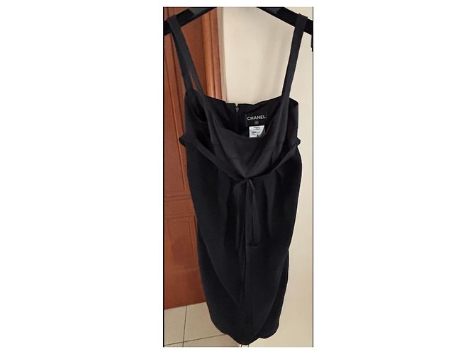 Chanel Seidenkleid Schwarz - Ansicht 7