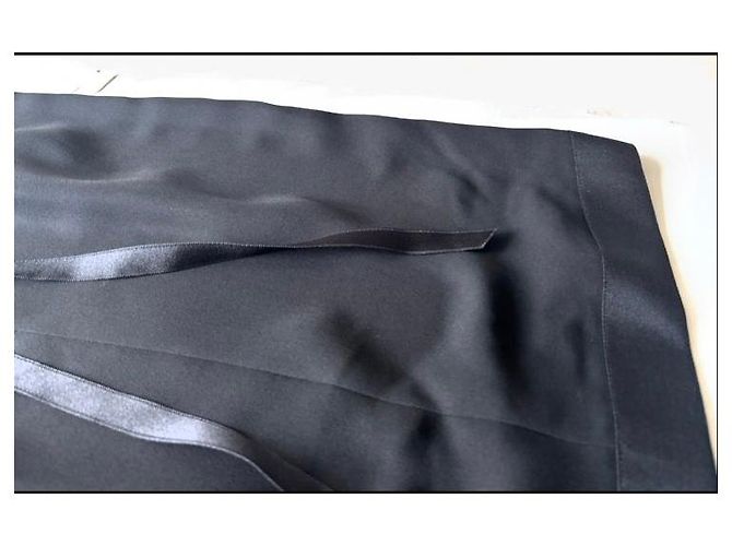 Chanel Seidenkleid Schwarz - Ansicht 9