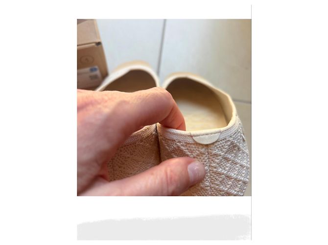 Autre Marque Vivaia Margot V-Cut Bailarinas Punta Cuadrada Beige Crudo - vista 5