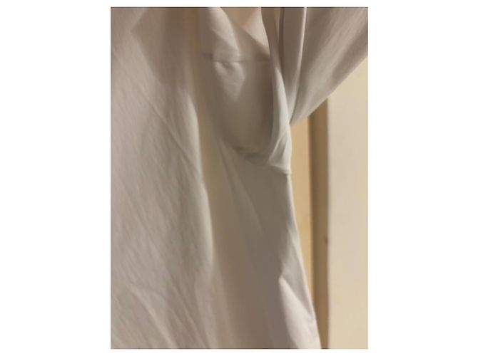 Camisa Piazza Sempione de mezcla de algodón blanco - vista 13