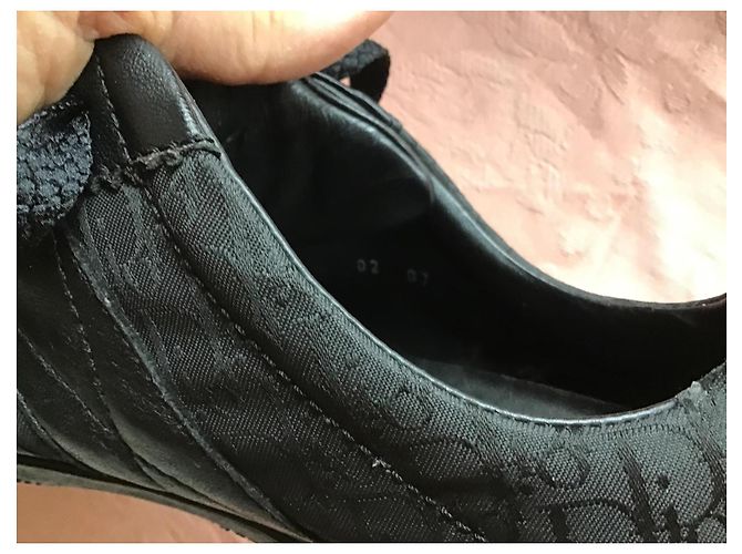 Christian Dior Monogram Sneaker Schwarz 37 - Ansicht 8