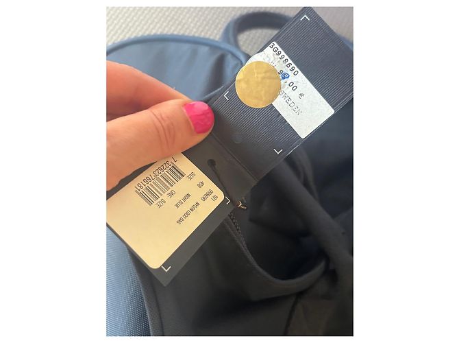 Autre Marque GANT 1949 New Haven Connecticut Borsa da Viaggio in Nylon Blu scuro - vista 11