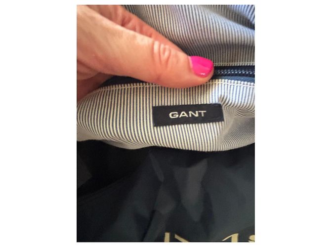 Autre Marque GANT 1949 New Haven Connecticut Borsa da Viaggio in Nylon Blu scuro - vista 16
