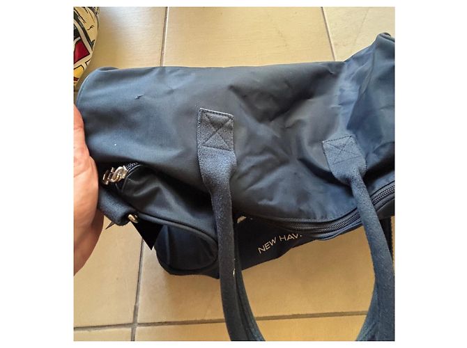 Autre Marque GANT 1949 New Haven Connecticut Borsa da Viaggio in Nylon Blu scuro - vista 2