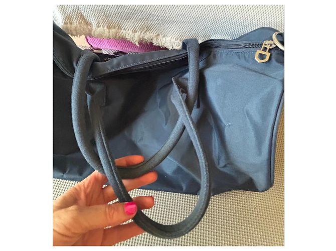 Autre Marque GANT 1949 New Haven Connecticut Borsa da Viaggio in Nylon Blu scuro - vista 8