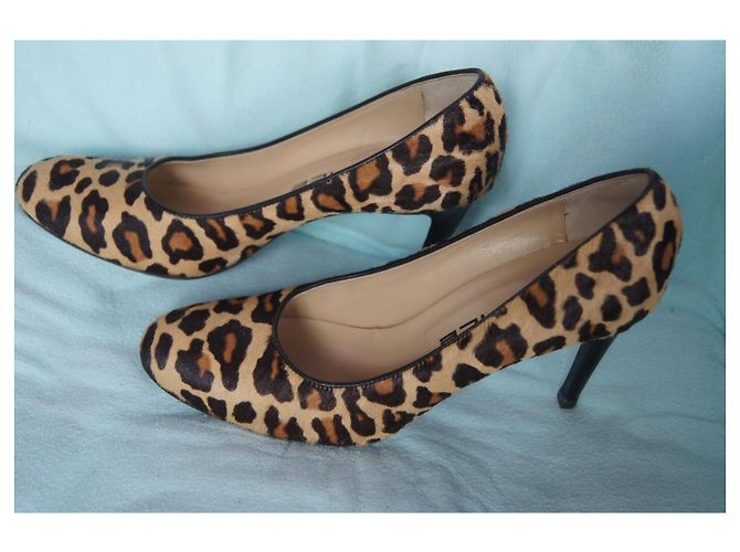 Autre Marque Garrice Leopard Print Ponyleder Pumps Leopardenprint - Ansicht 3