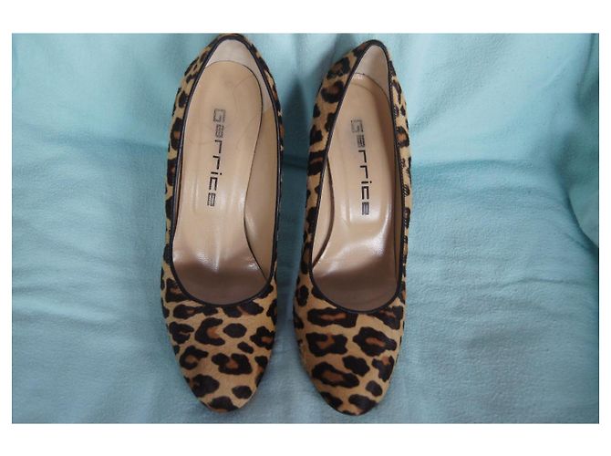 Autre Marque Garrice Leopard Print Ponyleder Pumps Leopardenprint - Ansicht 4