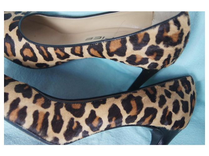 Autre Marque Garrice Leopard Print Ponyleder Pumps Leopardenprint - Ansicht 5