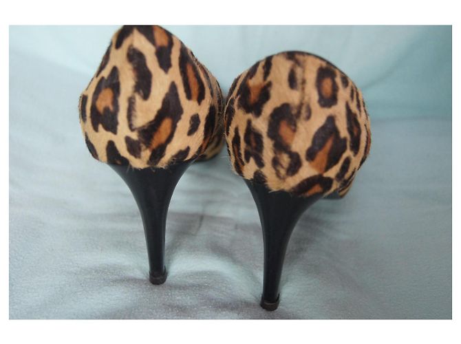 Autre Marque Garrice Leopard Print Ponyleder Pumps Leopardenprint - Ansicht 6