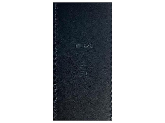 Cintura Louis Vuitton Damier Infini Marrone - vista 10