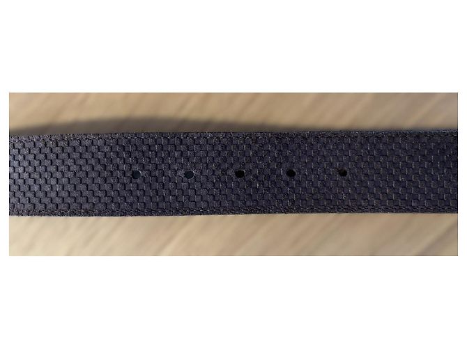 Cintura Louis Vuitton Damier Infini Marrone - vista 8