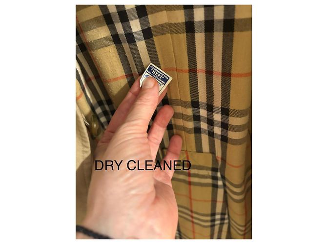 Gabardina Burberrys Beige Nova Check - vista 14