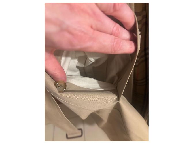 Gabardina Burberrys Beige Nova Check - vista 19
