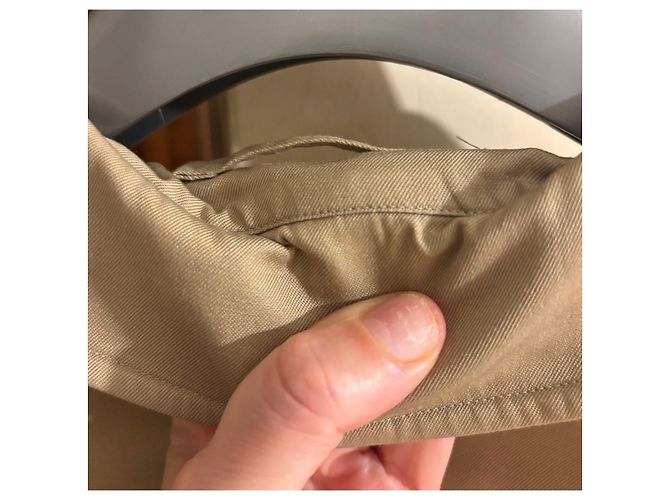 Gabardina Burberrys Beige Nova Check - vista 9