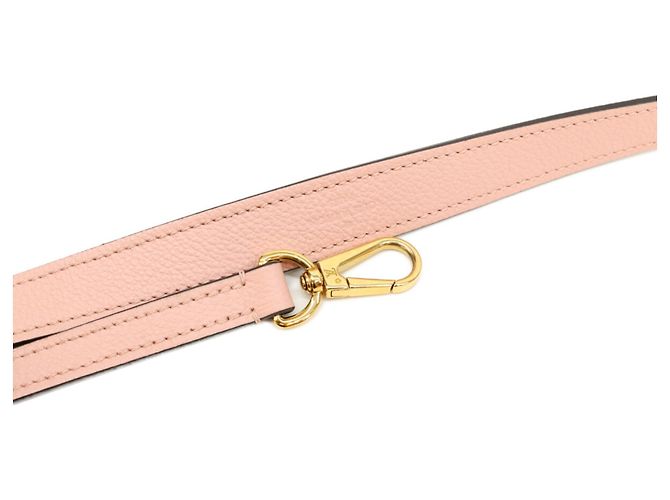 Borsa a tracolla Louis Vuitton Pink Monogram Empreinte Montaigne BB Rosa - vista 11