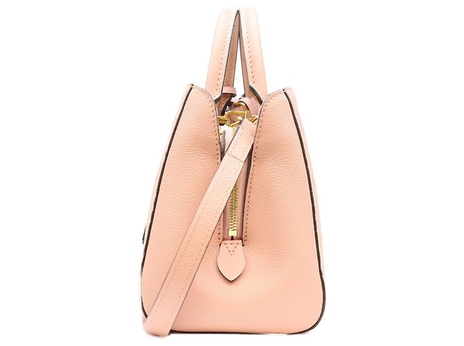 Borsa a tracolla Louis Vuitton Pink Monogram Empreinte Montaigne BB Rosa - vista 2