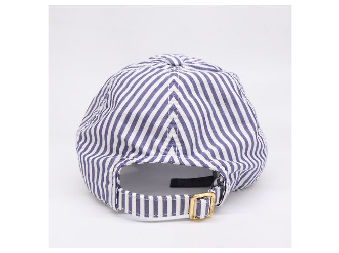 Casquette Louis Vuitton LV League Cap Blanc Bleu - view 4