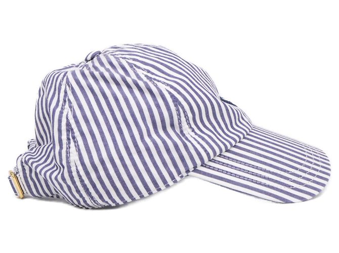 Casquette Louis Vuitton LV League Cap Blanc Bleu - view 5