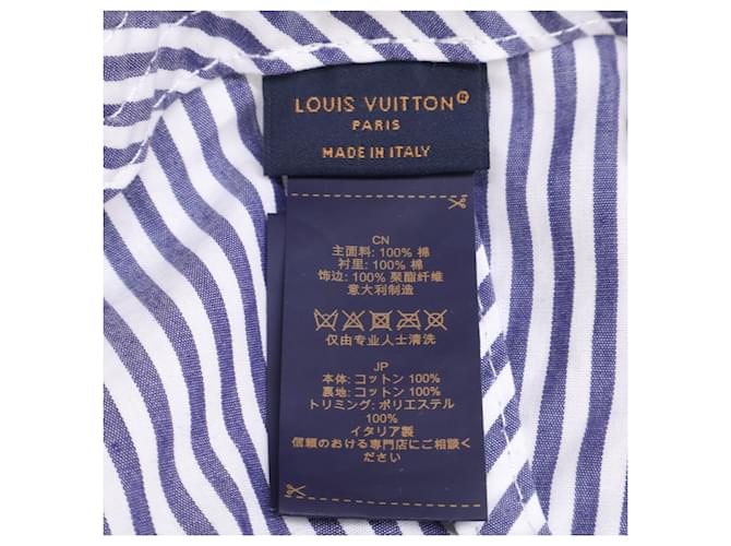 Casquette Louis Vuitton LV League Cap Blanc Bleu - view 7