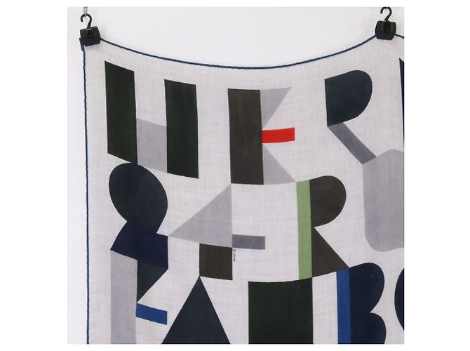 Hermès Hermes JeudAdresse Kaschmir-Seiden-Schal Braun - Ansicht 2