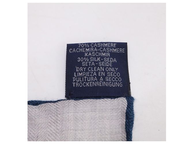 Hermès Hermes JeudAdresse Kaschmir-Seiden-Schal Braun - Ansicht 7