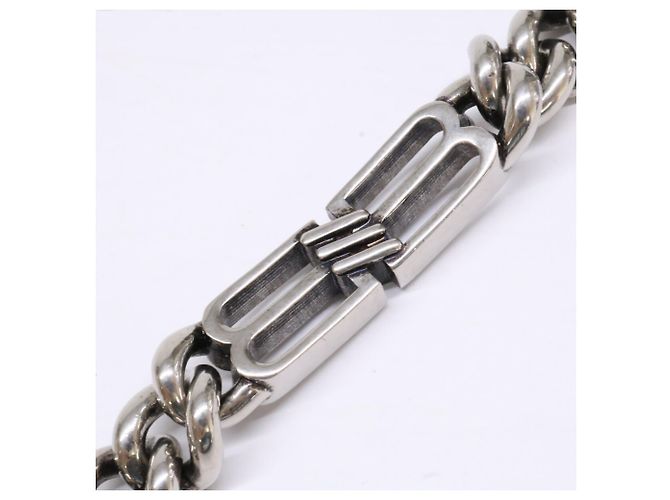 Bracciale con ciondoli argento Balenciaga - vista 8