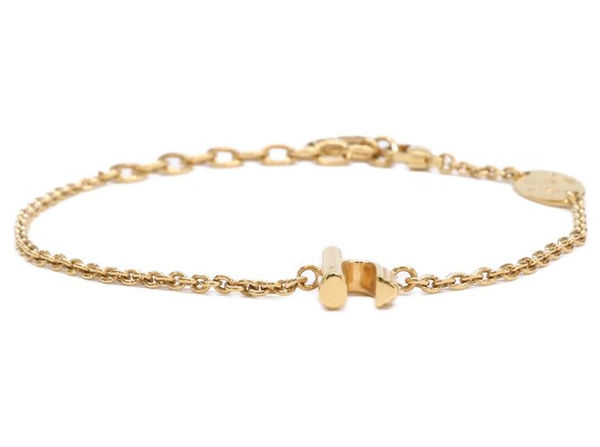 Bracciale con ciondoli in oro Louis Vuitton D'oro - vista 4