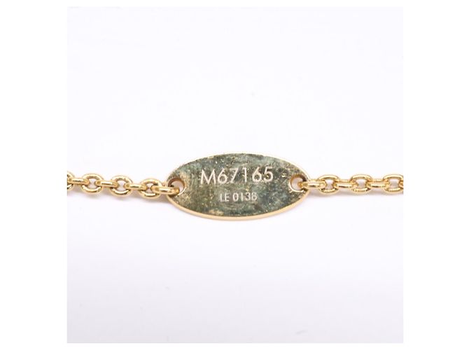 Bracciale con ciondoli in oro Louis Vuitton D'oro - vista 6