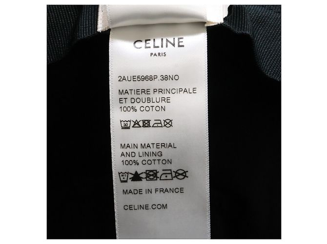Céline Celine Triomphe Bucket Hat Black - view 7