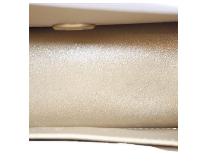 Borsa a tracolla Chanel Ivory Lamb Gripoix Matelassé Bianco - vista 14