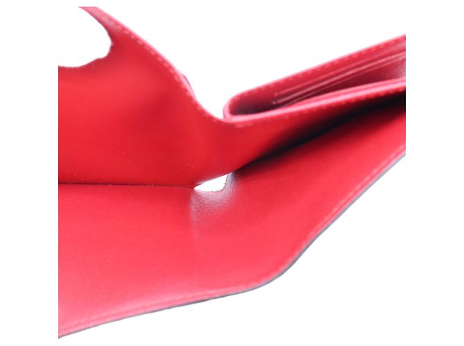 Portafoglio Louis Vuitton N60005 Koala Tri-fold Marrone Rosso - vista 10