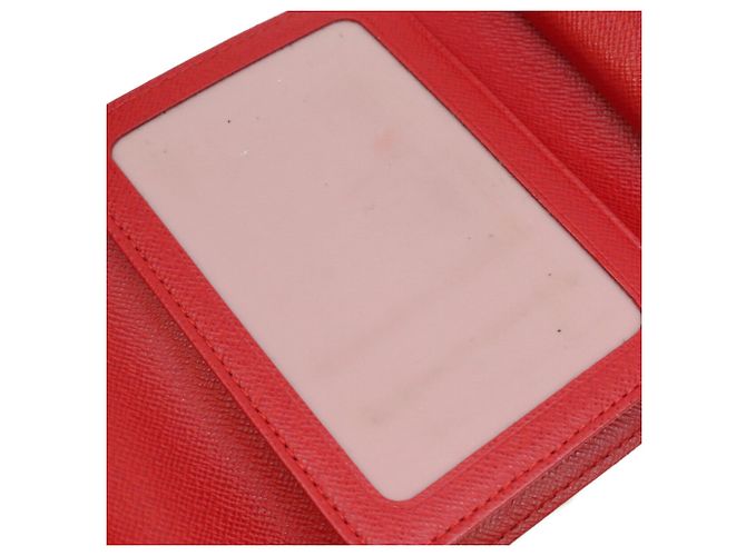 Portafoglio Louis Vuitton N60005 Koala Tri-fold Marrone Rosso - vista 11