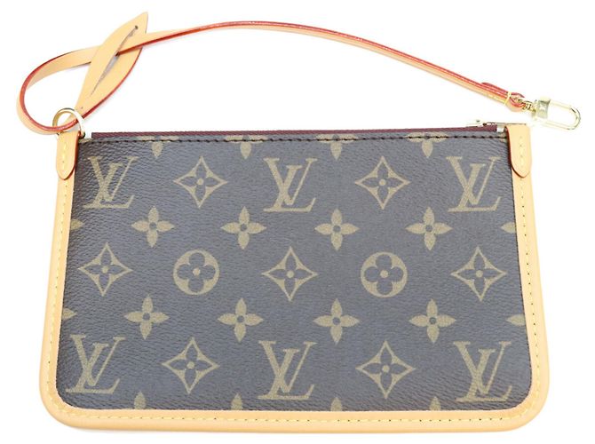 Borsa a tracolla Louis Vuitton Monogram Carryall NM PM Marrone - vista 10