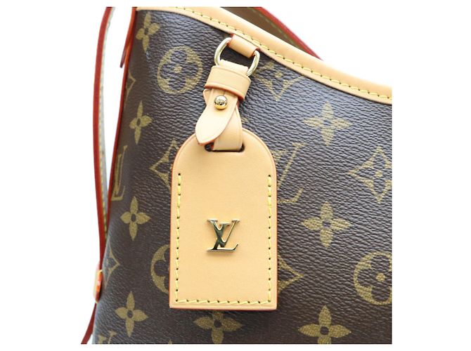 Borsa a tracolla Louis Vuitton Monogram Carryall NM PM Marrone - vista 6