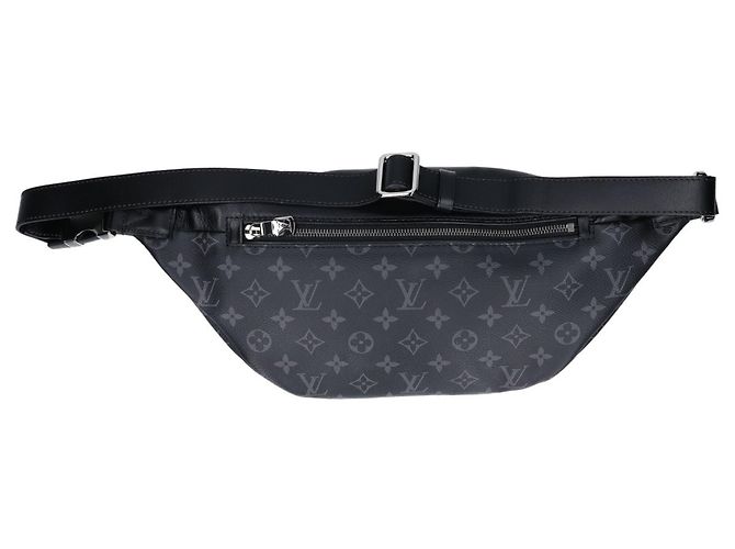 Borsa Discovery Sling PM Monogram Eclipse Louis Vuitton Monogramma - vista 3