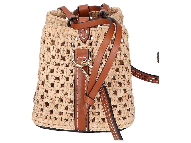 Noe Bolsa Louis Vuitton Noé em ráfia - vista 2