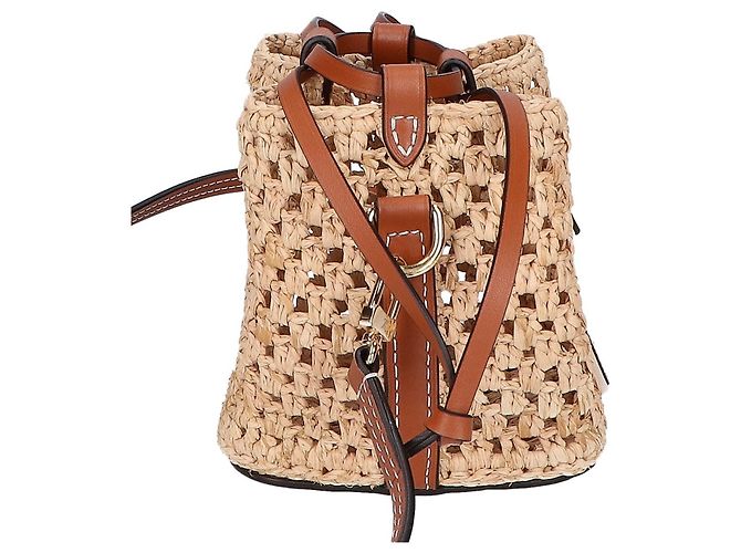 Noe Bolsa Louis Vuitton Noé em ráfia - vista 4