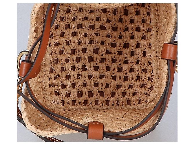 Noe Bolsa Louis Vuitton Noé em ráfia - vista 6