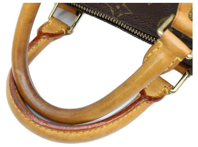 Borsa Boston Louis Vuitton Monogram Speedy 25 Marrone - vista 10
