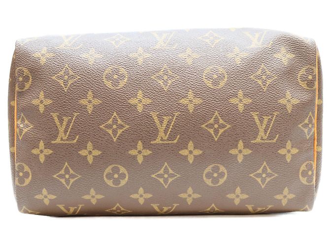 Borsa Boston Louis Vuitton Monogram Speedy 25 Marrone - vista 5
