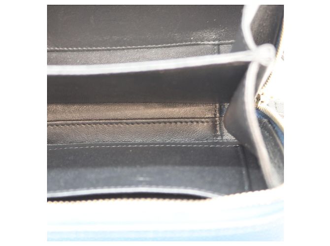 Borsa a tracolla Small Vanity Chanel A93342 CC Filigree Nero Blu - vista 10