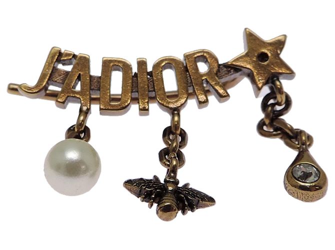 Orecchini Christian Dior Dior J'ADIOR in perle sintetiche e strass - vista 4