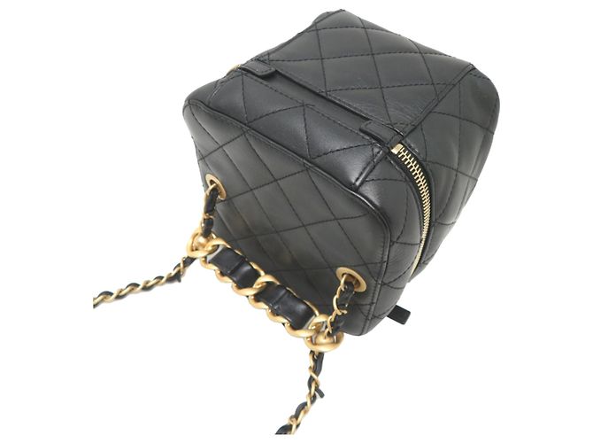 Borsa a tracolla Chanel Vanity da donna Nero - vista 4