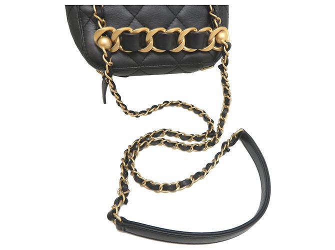 Borsa a tracolla Chanel Vanity da donna Nero - vista 5