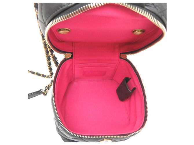 Borsa a tracolla Chanel Vanity da donna Nero - vista 6