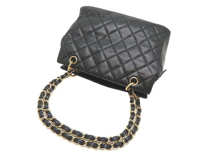 Borsa Tote Chanel Petite Timeless Nero - vista 4
