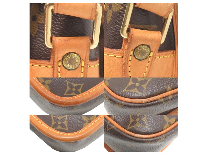 Borsa a tracolla Louis Vuitton Sologne da donna Marrone - vista 10