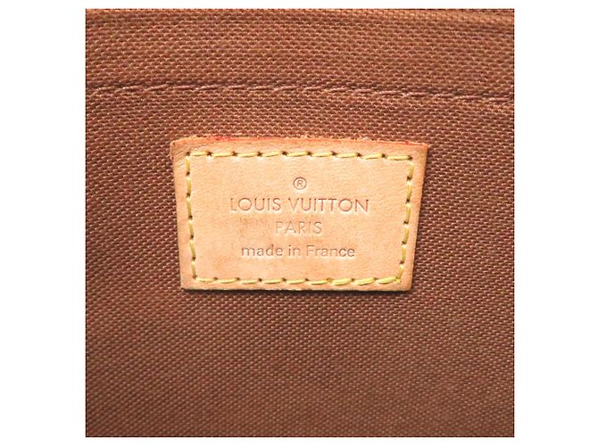 Borsa a tracolla Louis Vuitton Sologne da donna Marrone - vista 7